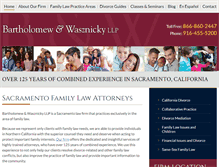 Tablet Screenshot of divorcepage.com